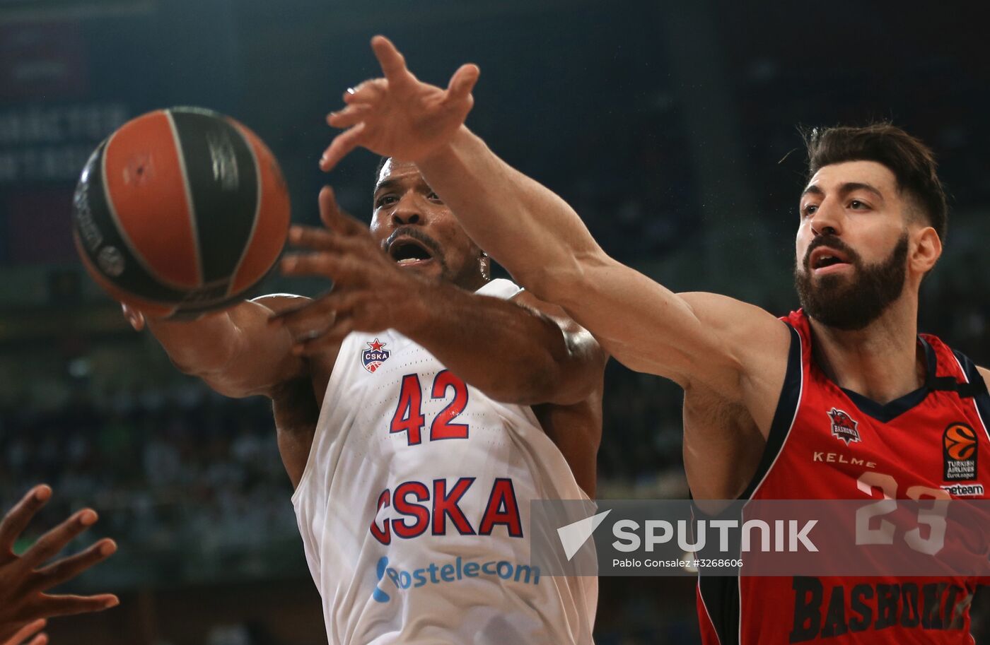 Basketball EuroLeague. Saski Baskonia vs. CSKA