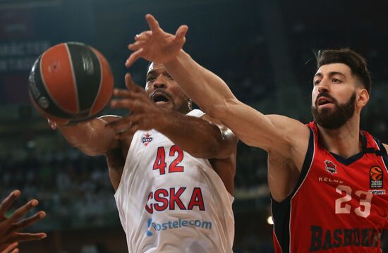 Basketball EuroLeague. Saski Baskonia vs. CSKA