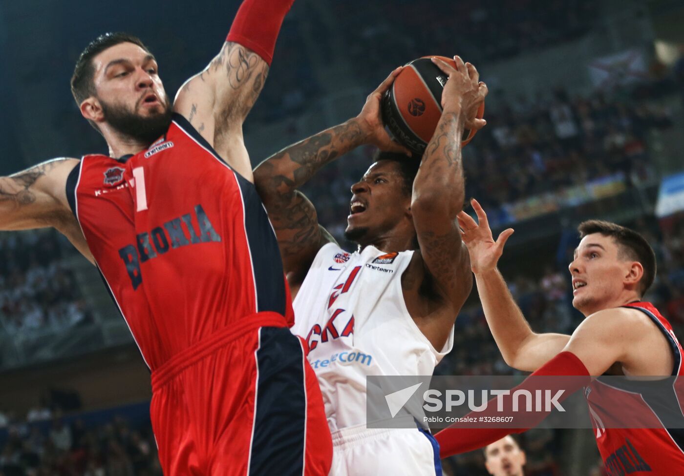 Basketball EuroLeague. Saski Baskonia vs. CSKA
