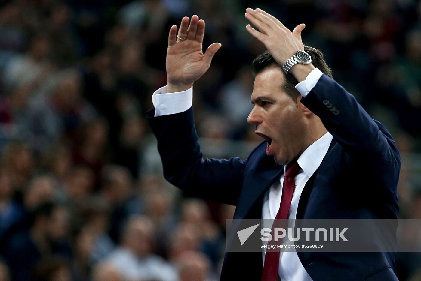 Basketball EuroLeague. Saski Baskonia vs. CSKA