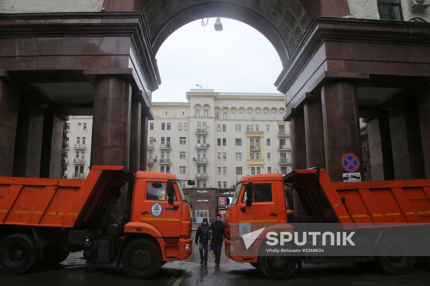Security during holidays in Moscow