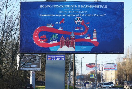 2018 FIFA World Cup symbolics in Kaliningrad