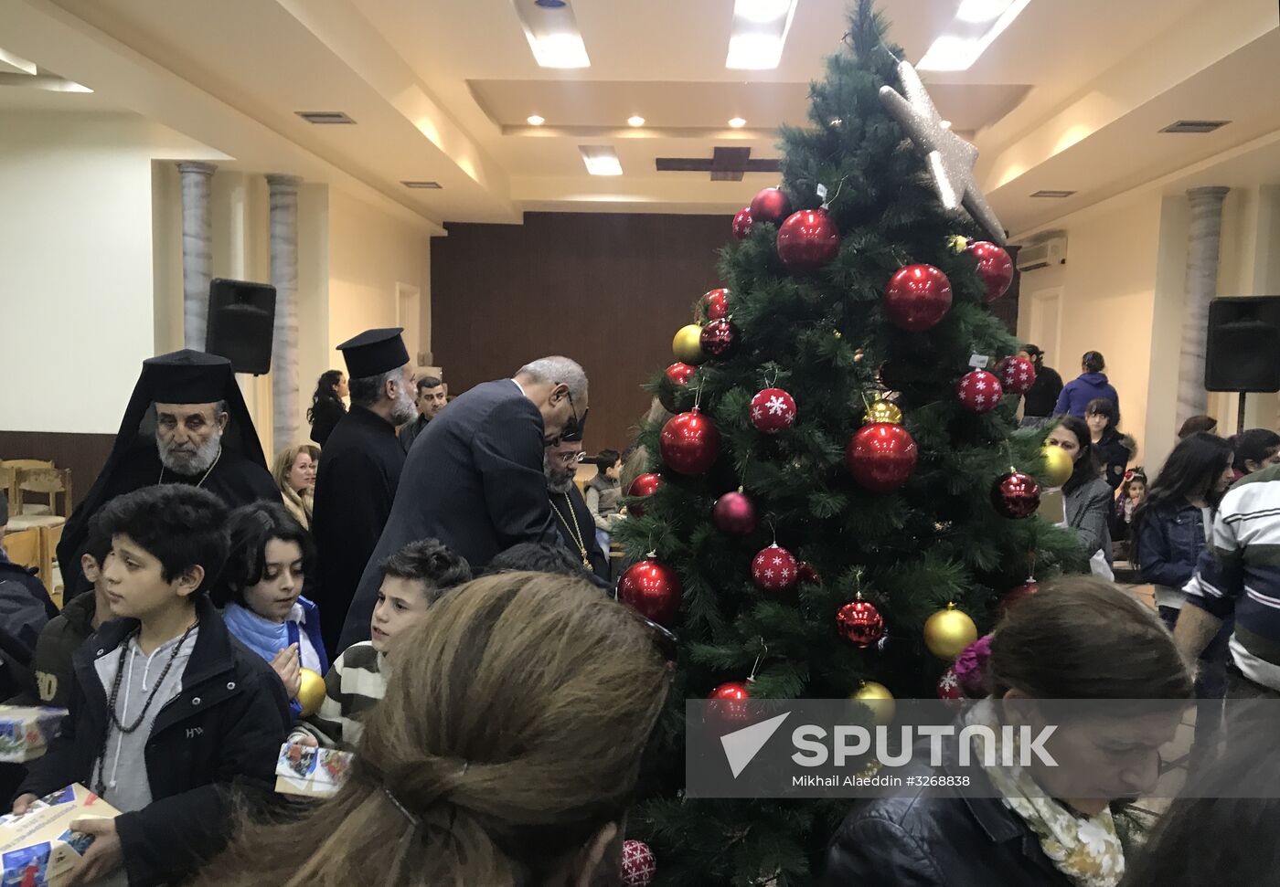 Children's New Year Party held in Russian Cultural Center in Damascus