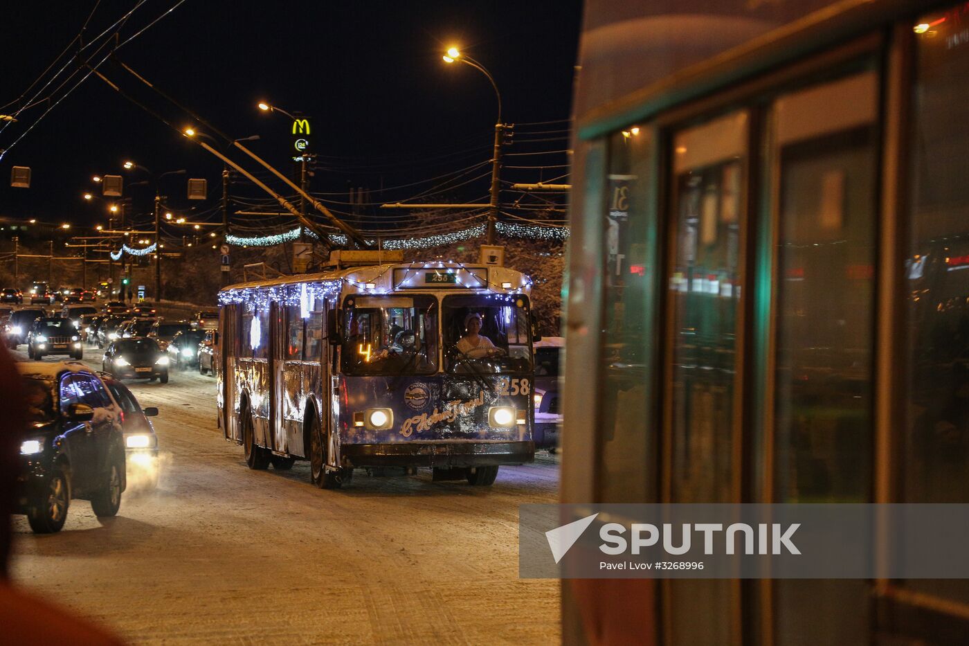 New Year celebrations in Russian regions