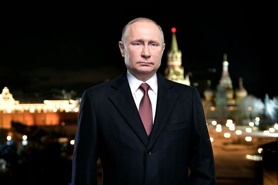 New Year address by President of Russia Vladimir Putin