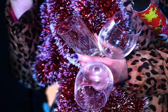 New Year celebrations in Russian regions