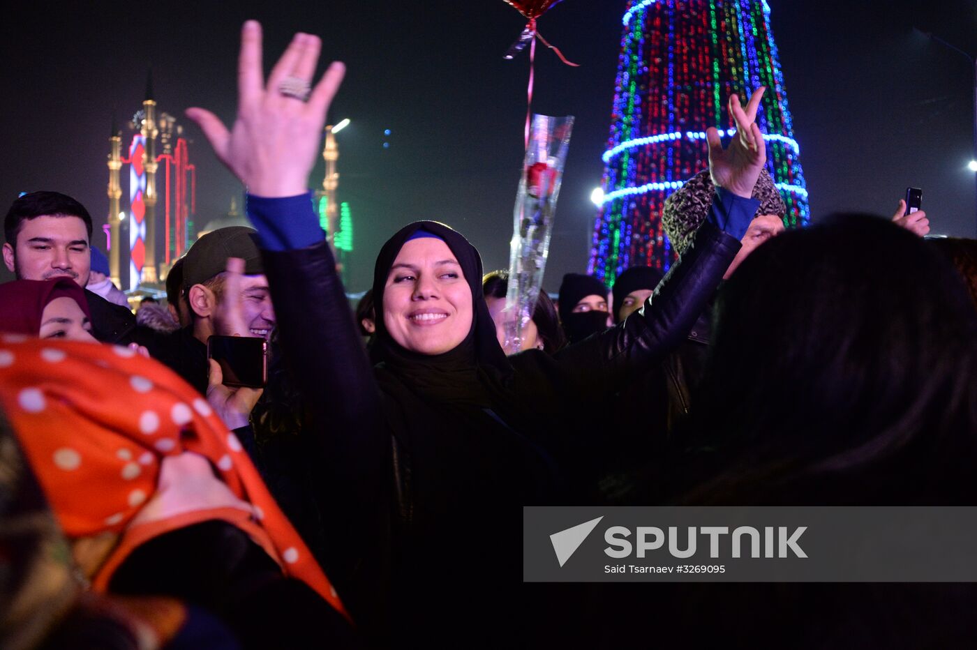 New Year celebrations in Russian regions