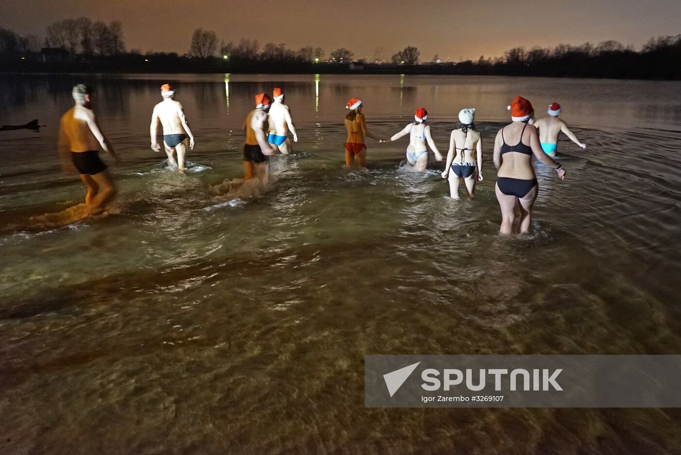 New Year celebrations in Russian regions