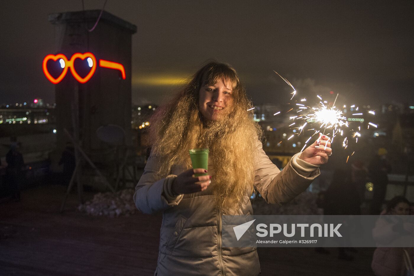New Year celebrations in Russian regions