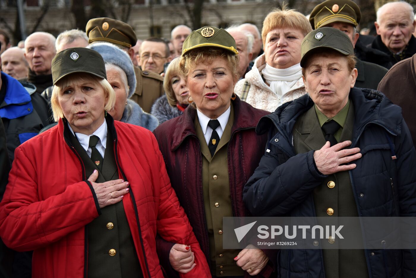Nationalist march in Ukraine
