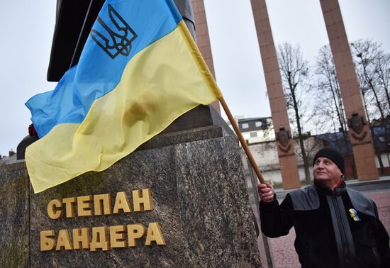 Nationalist march in Ukraine