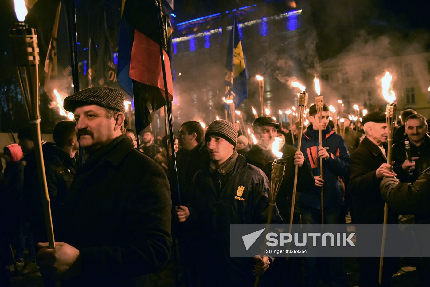 Nationalist march in Ukraine