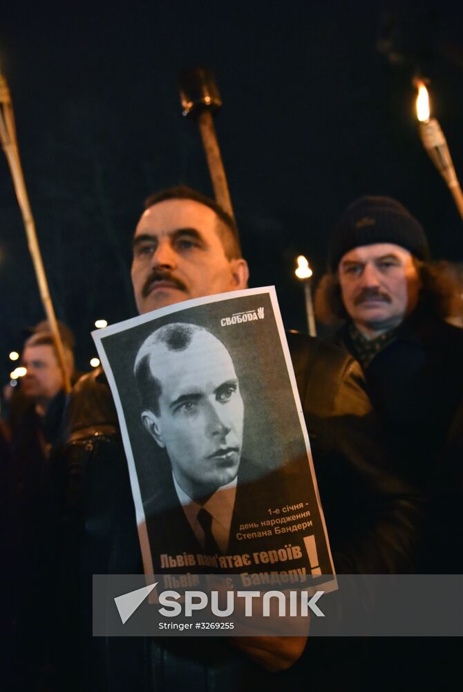Nationalist march in Ukraine