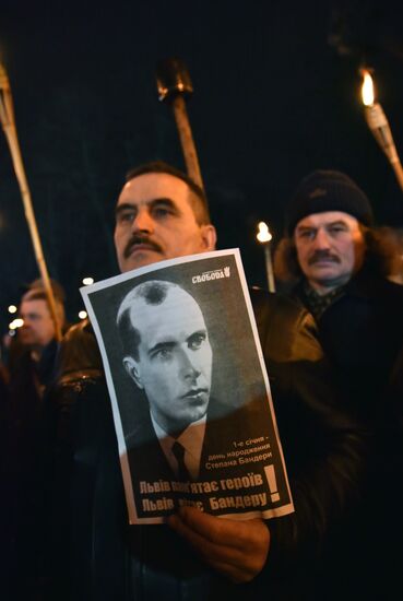 Nationalist march in Ukraine