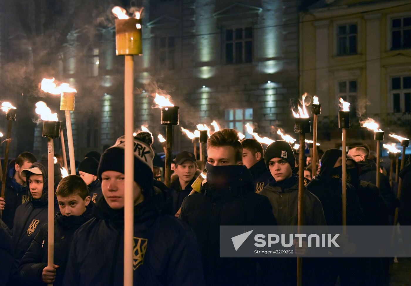 Nationalist march in Ukraine
