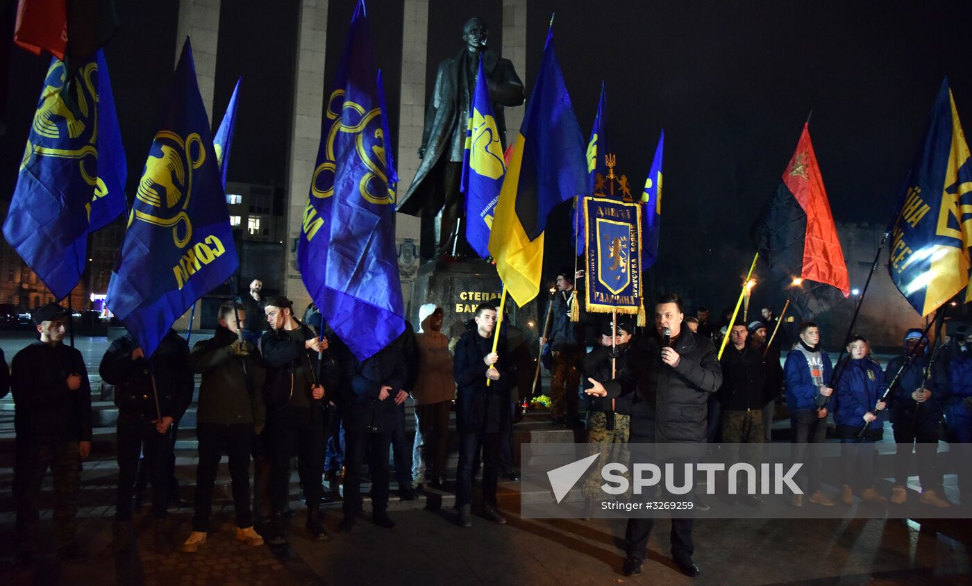 Nationalist march in Ukraine