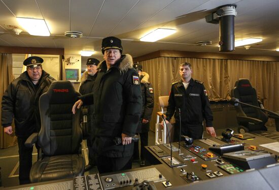Ilya Muromets diesel electric icebreaker arrives at Northern Fleet base