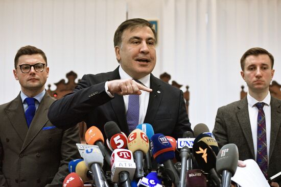 Kiev court hears Mikheil Saakashvili's case