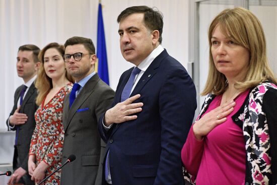 Kiev court hears Mikheil Saakashvili's case