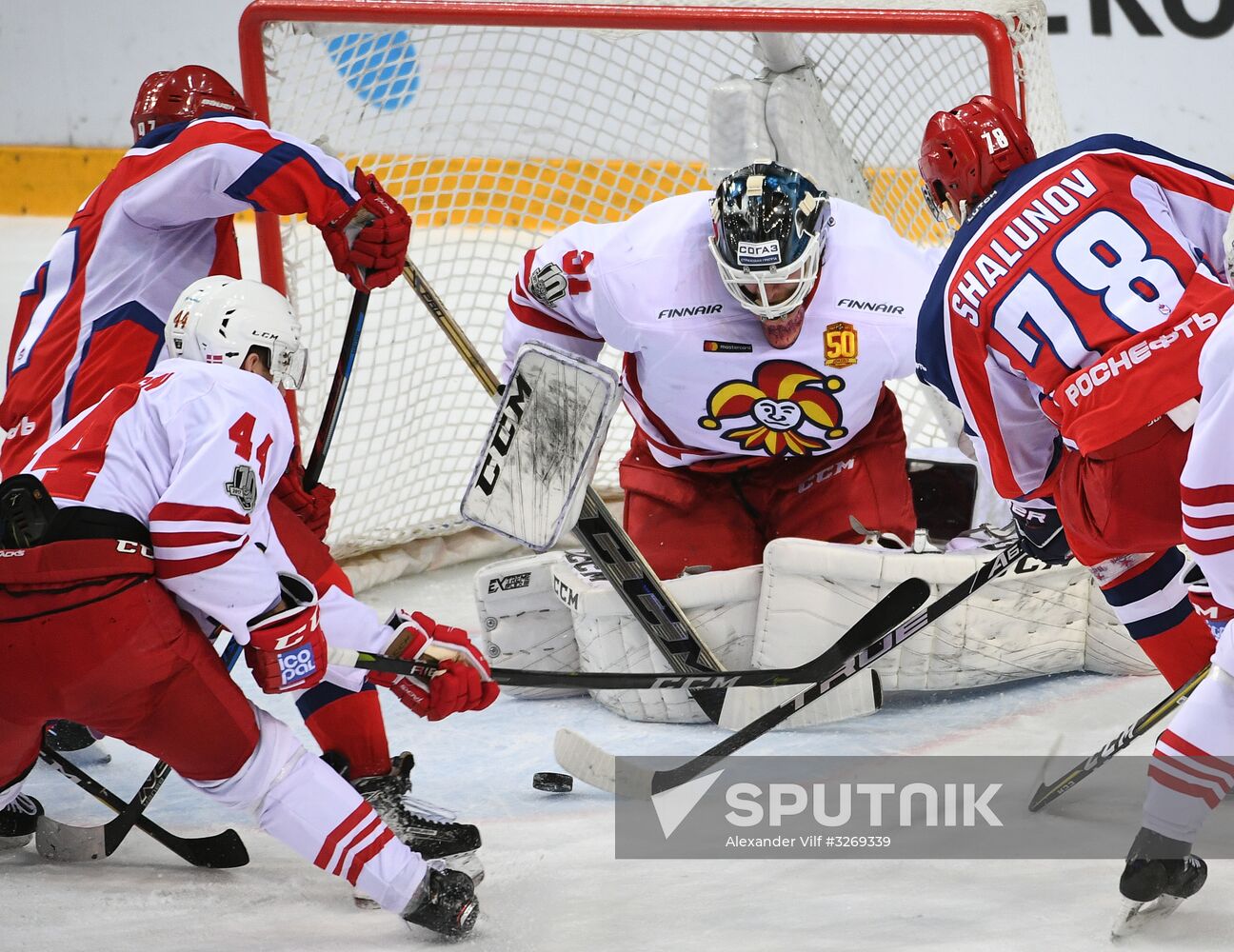 Kontinental Hockey League. CSKA vs.Jokerit