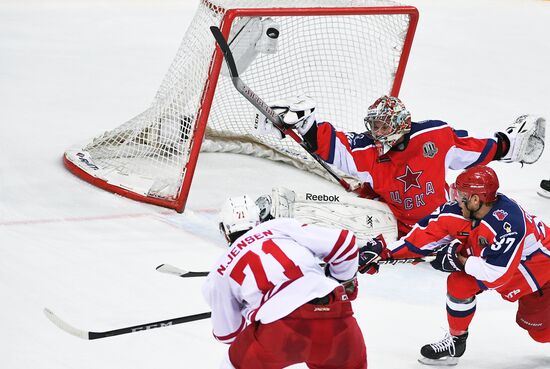 Kontinental Hockey League. CSKA vs.Jokerit