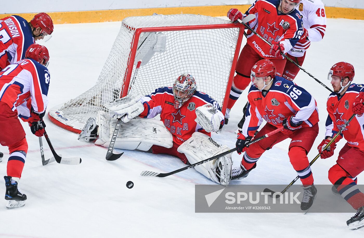 Kontinental Hockey League. CSKA vs.Jokerit