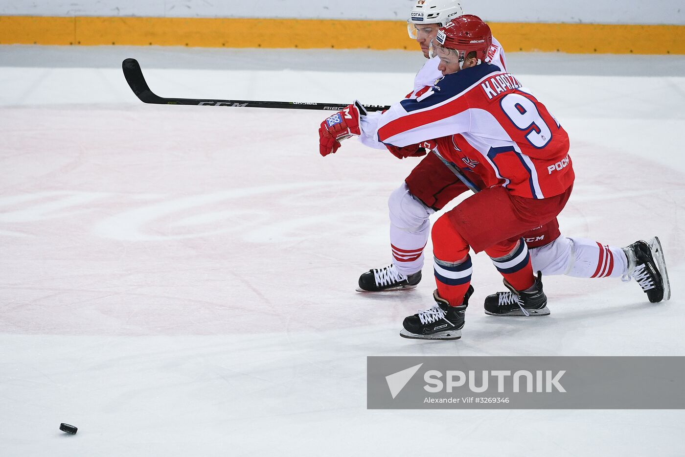 Kontinental Hockey League. CSKA vs. Jokerit