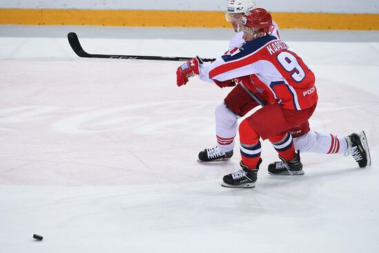 Kontinental Hockey League. CSKA vs. Jokerit