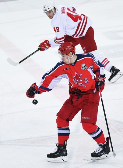 Kontinental Hockey League. CSKA vs. Jokerit