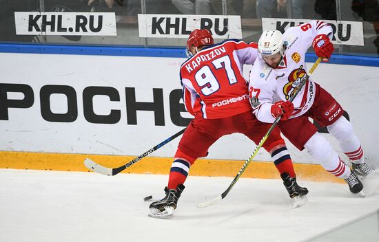 Kontinental Hockey League. CSKA vs. Jokerit