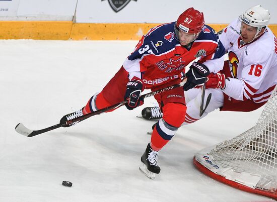 Kontinental Hockey League. CSKA vs. Jokerit