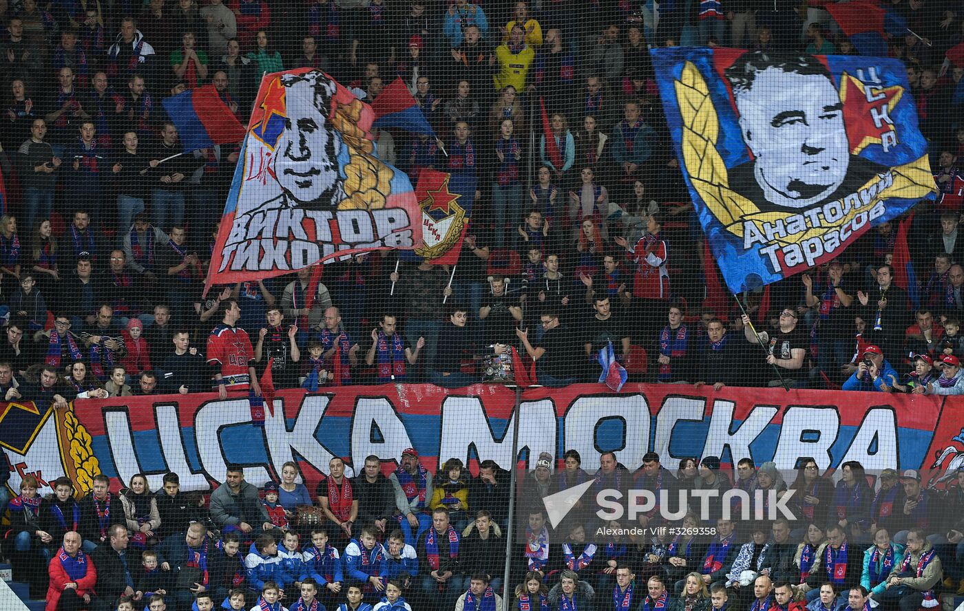 Kontinental Hockey League. CSKA vs.Jokerit