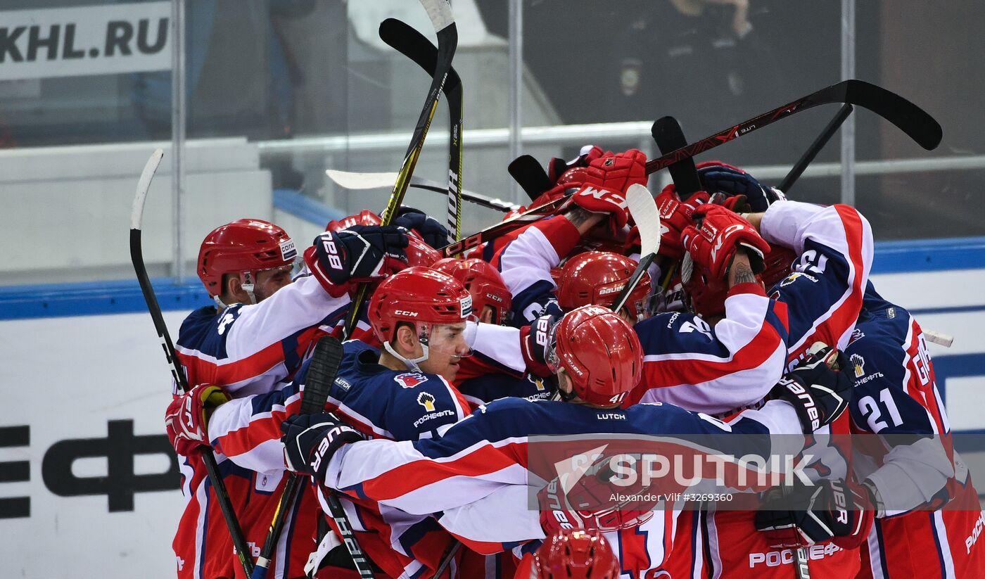 Kontinental Hockey League. CSKA vs.Jokerit