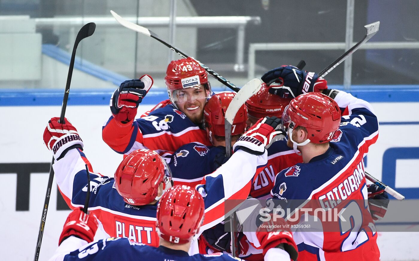Kontinental Hockey League. CSKA vs.Jokerit