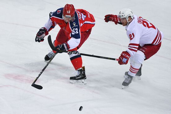 Kontinental Hockey League. CSKA vs. Jokerit