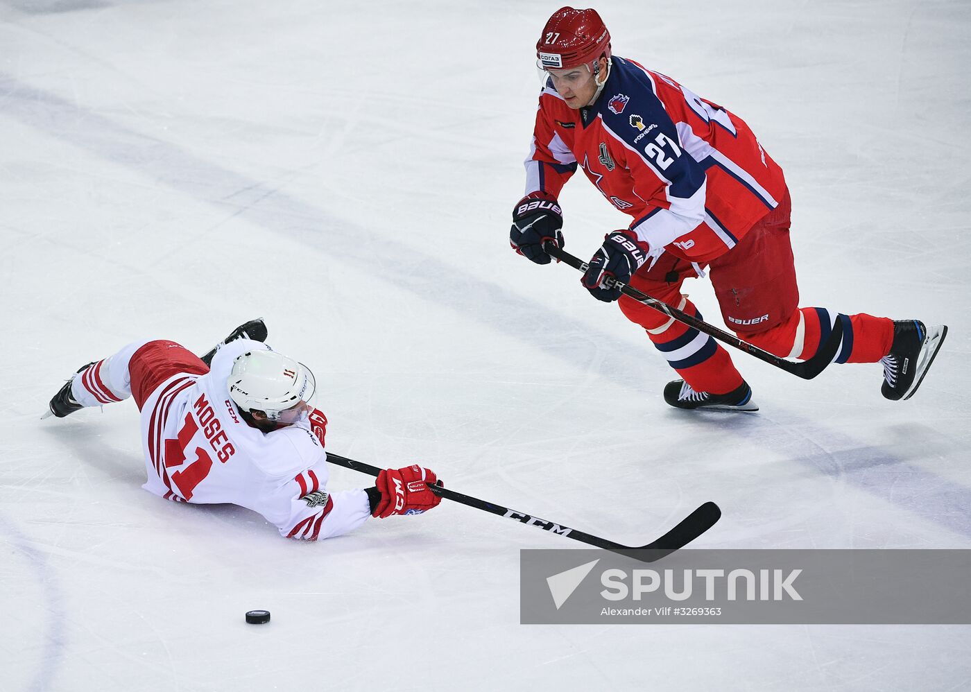 Kontinental Hockey League. CSKA vs. Jokerit