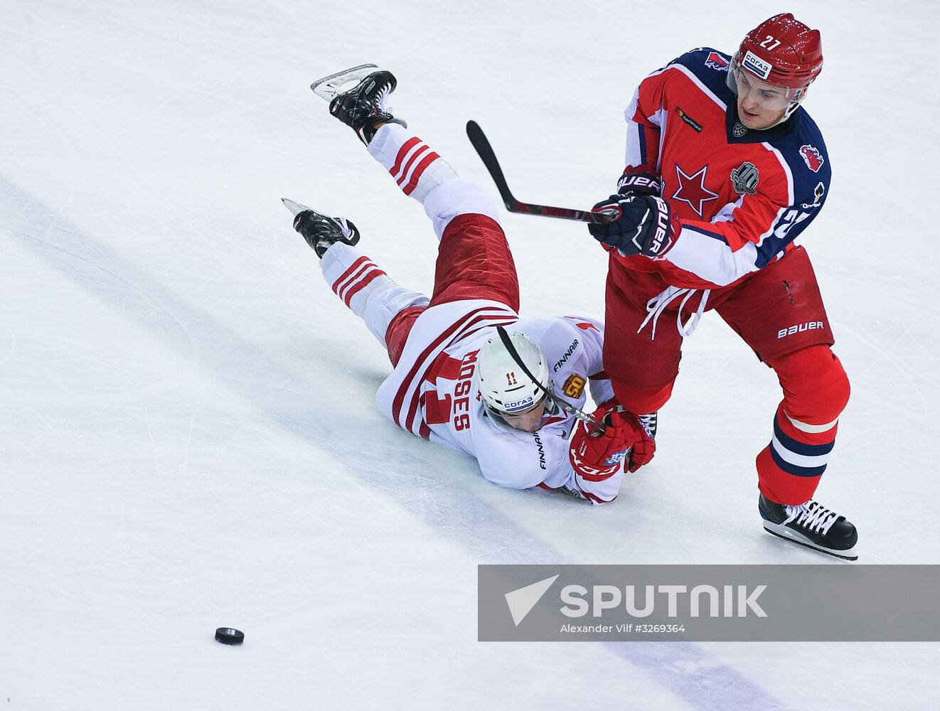 Kontinental Hockey League. CSKA vs. Jokerit