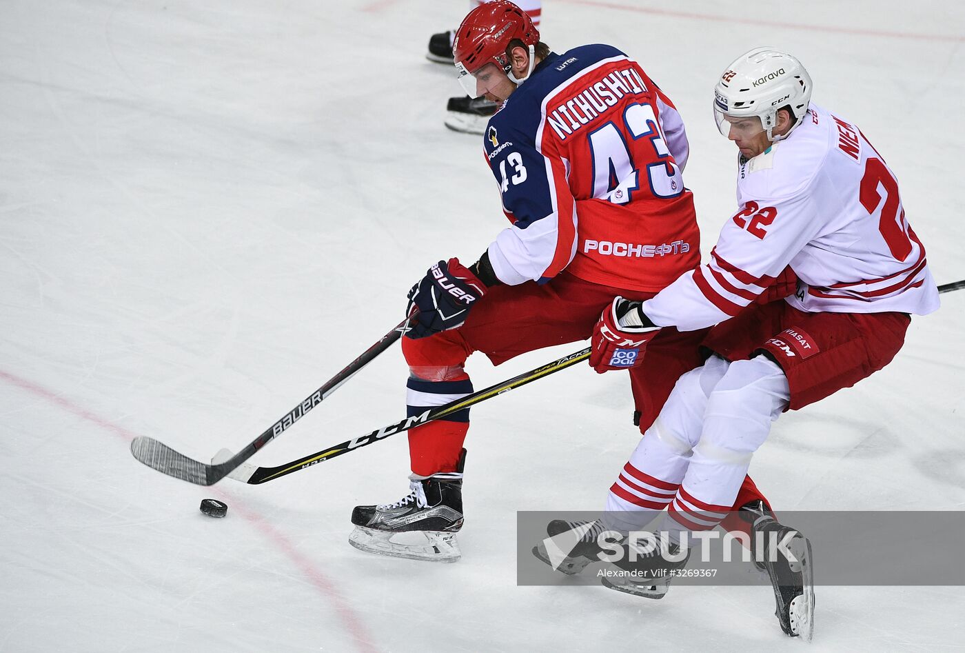 Kontinental Hockey League. CSKA vs.Jokerit