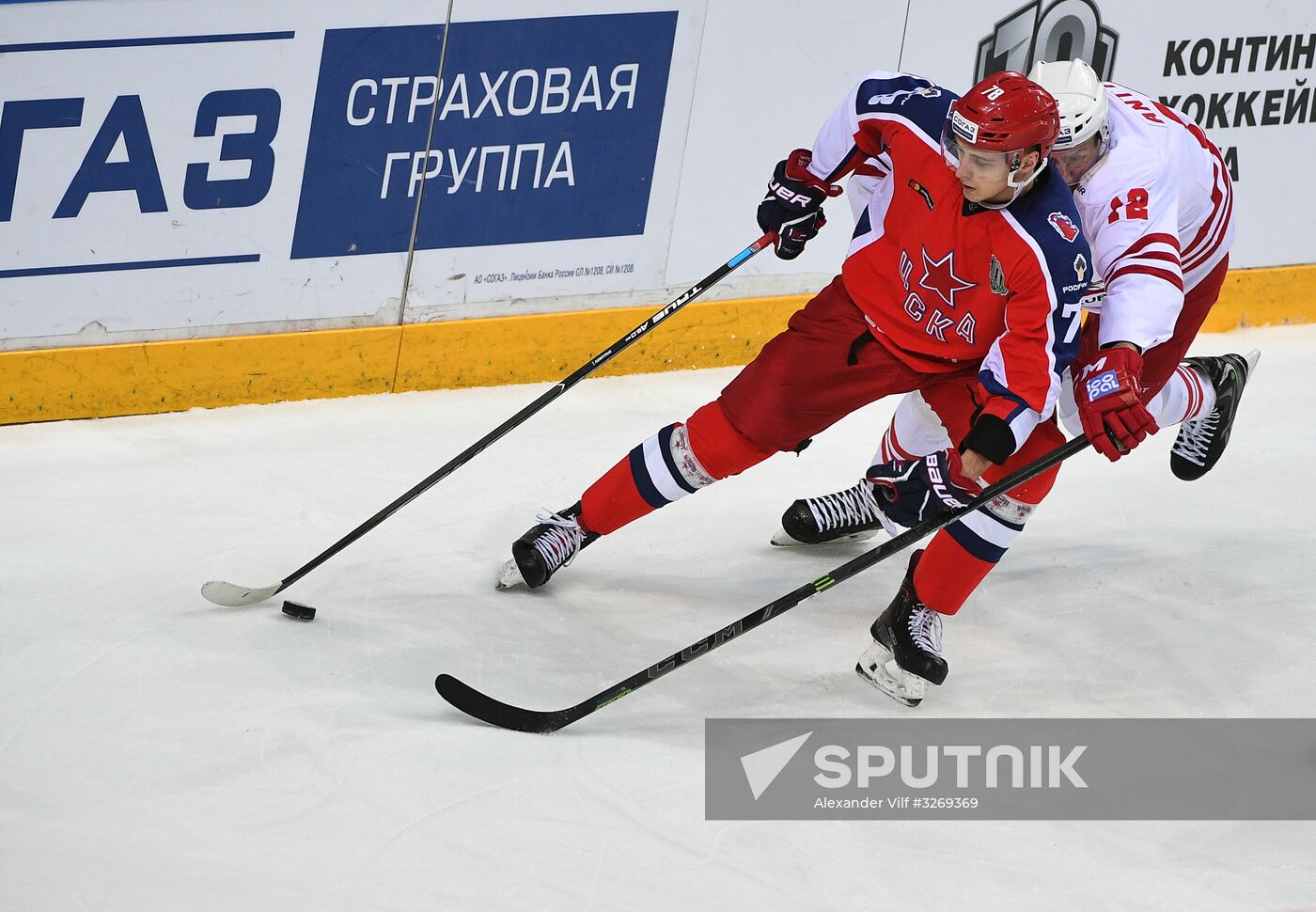 Kontinental Hockey League. CSKA vs.Jokerit