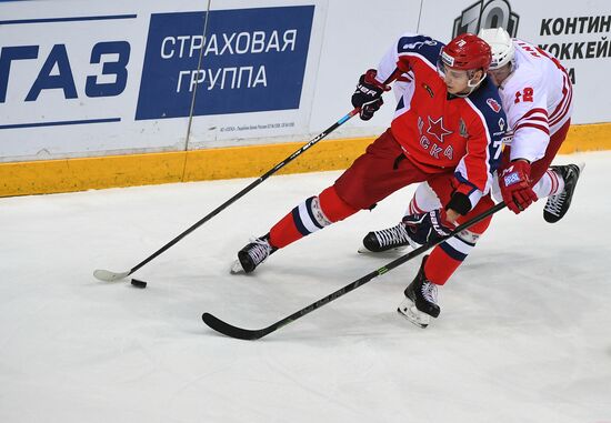 Kontinental Hockey League. CSKA vs.Jokerit