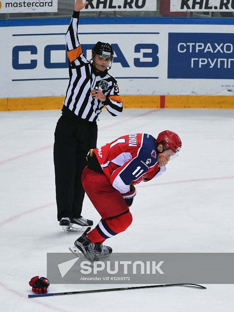 Kontinental Hockey League. CSKA vs.Jokerit
