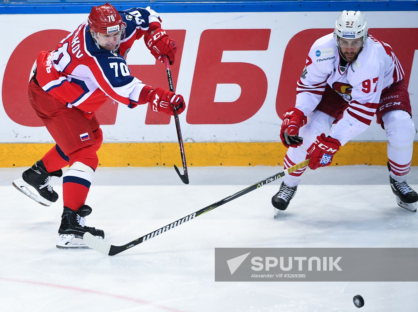 Kontinental Hockey League. CSKA vs.Jokerit