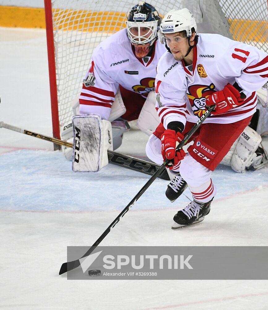 Kontinental Hockey League. CSKA vs.Jokerit