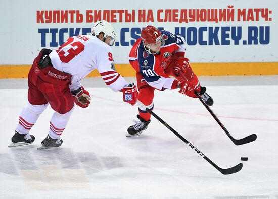 Kontinental Hockey League. CSKA vs.Jokerit