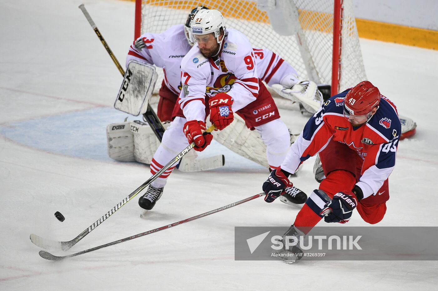 Kontinental Hockey League. CSKA vs.Jokerit