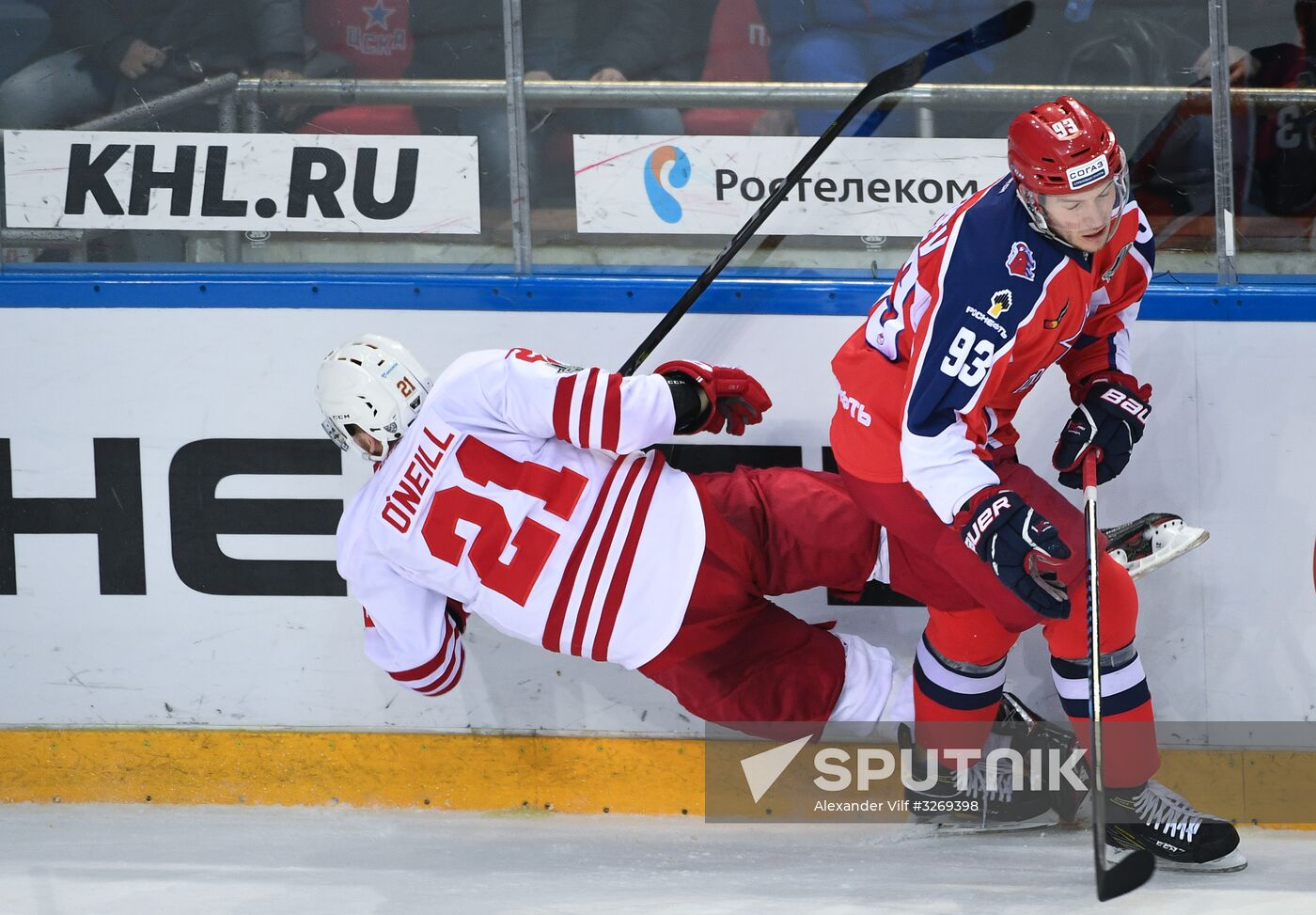 Kontinental Hockey League. CSKA vs.Jokerit