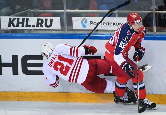 Kontinental Hockey League. CSKA vs.Jokerit