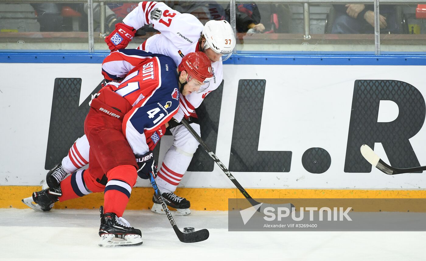 Kontinental Hockey League. CSKA vs.Jokerit