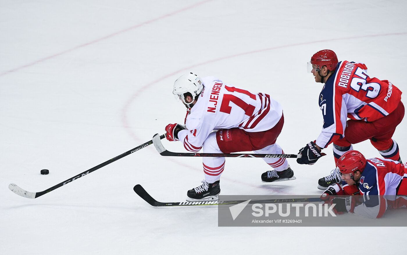 Kontinental Hockey League. CSKA vs.Jokerit
