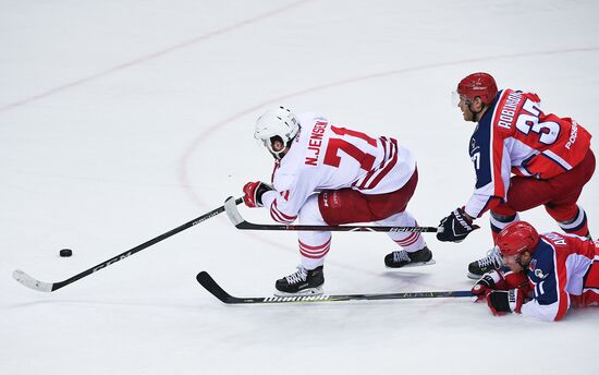 Kontinental Hockey League. CSKA vs.Jokerit